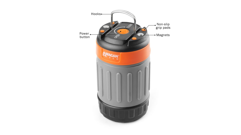 Wagan Tech Brite-Nite Pop-Up Lantern, Oragne, One Size, EL4303