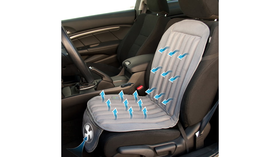 Wagan Tech Cool Air Car Cushion, Black, One Size, IN9886