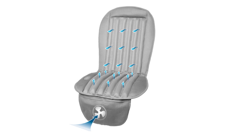 Wagan Tech Cool Air Car Cushion, Black, One Size, IN9886