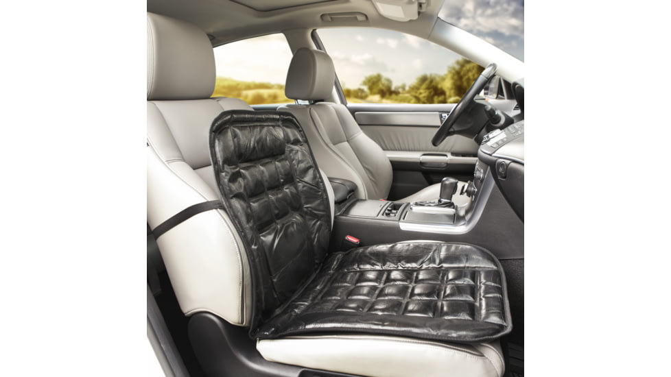 Wagan Tech Genuine Cushion, Leather, Black, One Size, IN9615