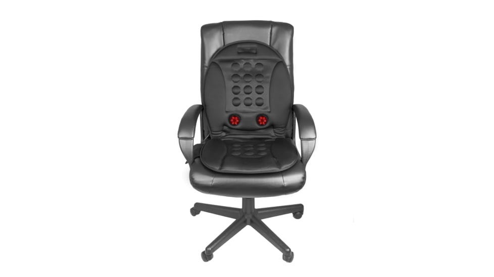 Wagan Tech Infra-Heat Massage Magnetic Cushion, Black, One Size, IN9989