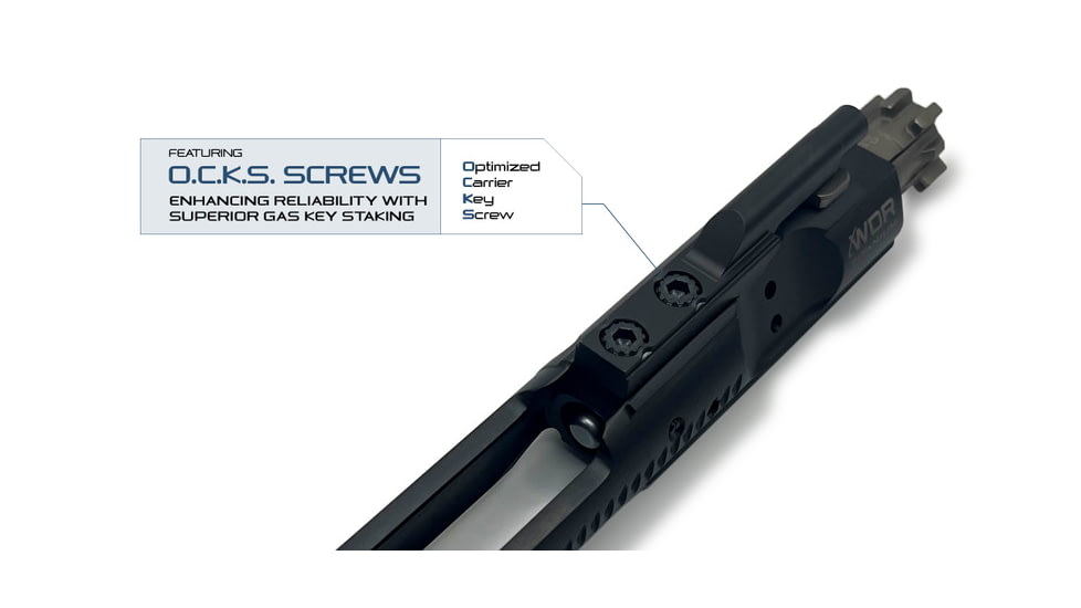 Walker Defense Research Research Titanium Bolt Carrier Group BCG, 5.56mm/.300 AAC Blackout, TI-556