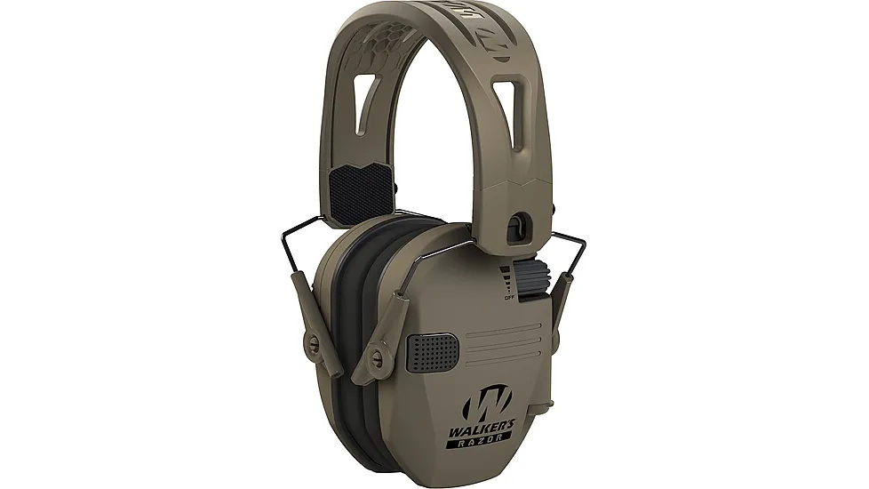 Walkers Razor Tacti-Grip Series Electronic Ear Muffs