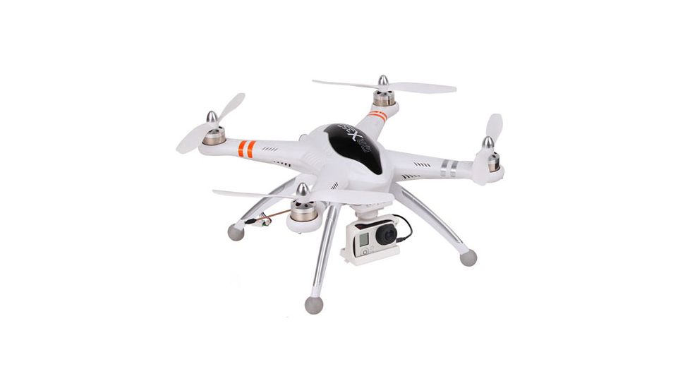 Walkera Pro FPV Aerial Photograph RTF Quadcopter w/ iLook 720p HD Camera &amp; Aluminum Carrying Case, White 61203