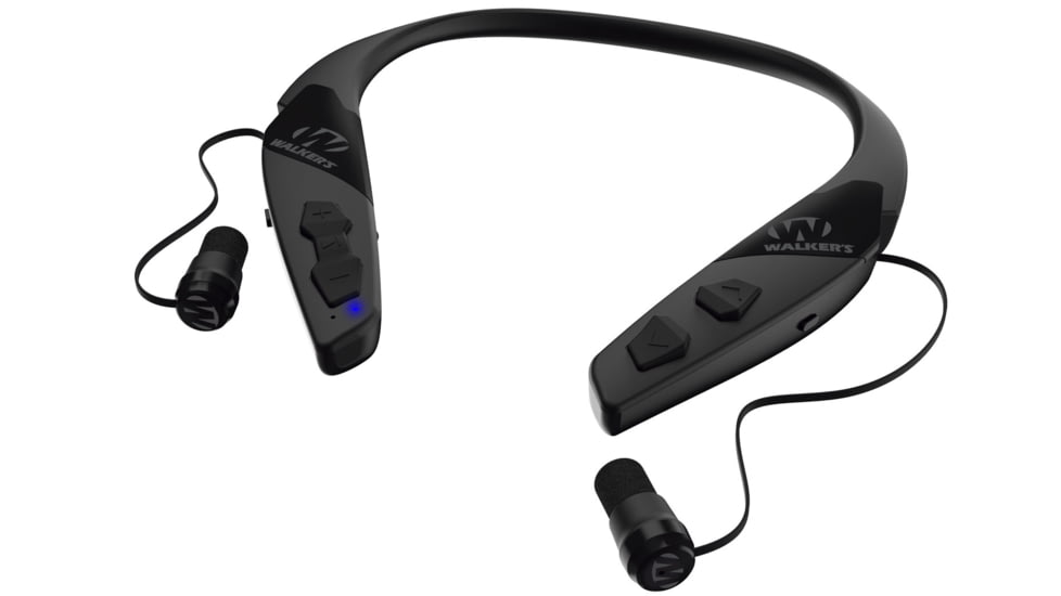 Walkers Razor XV 3.0 Electronic Bluetooth Earbuds Headset, 31 db NRR, Black, GWP-BTN-BT