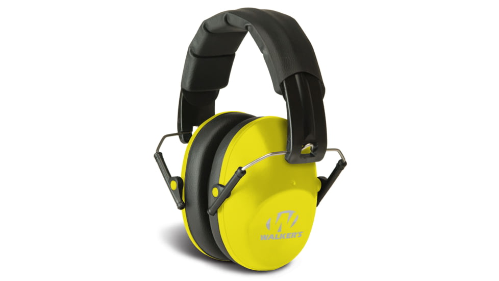 Walkers GWPFPM1YL Pro Low Profile Folding Earmuff 22 DB Yellow