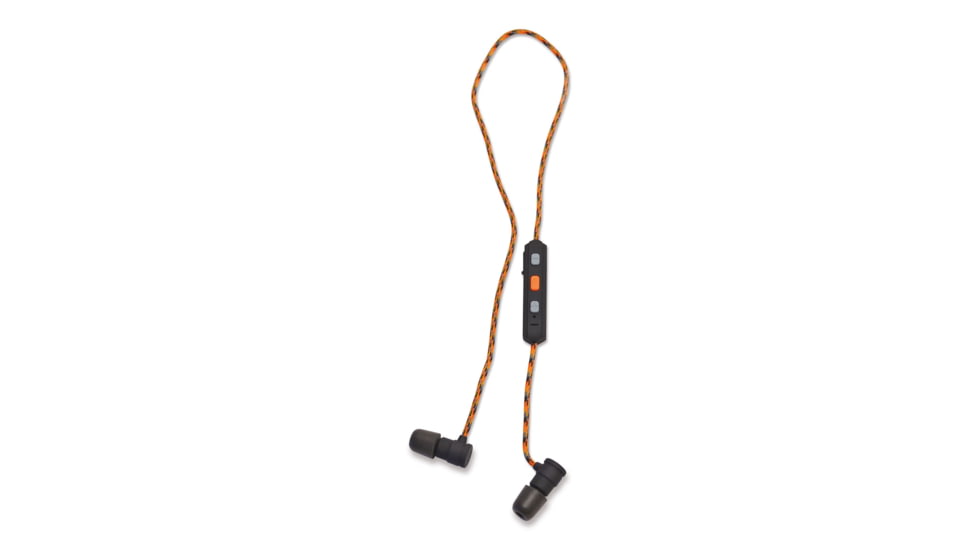 Walkers GWPRPHEBT Rope Hearing Enhancer 29 DB Earbuds Black/Tan Bluetooth Enabl