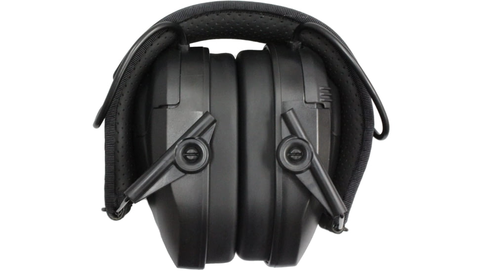 Walkers Razor Compact Electronic Youth &amp; Women Ear Muffs, 23 dB NRR, Black, GWP-CRSEM