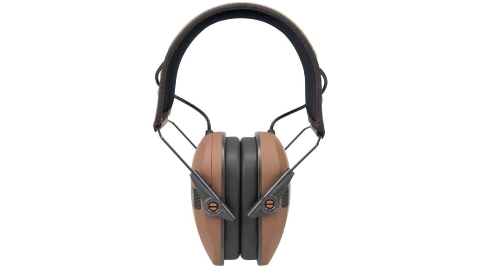 Walkers Razor Slim Electronic Muff, Brown, GWP-RSEM-LEB