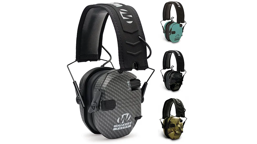 Walkers Razor Slim Shooter Folding Electronic Ear Muff