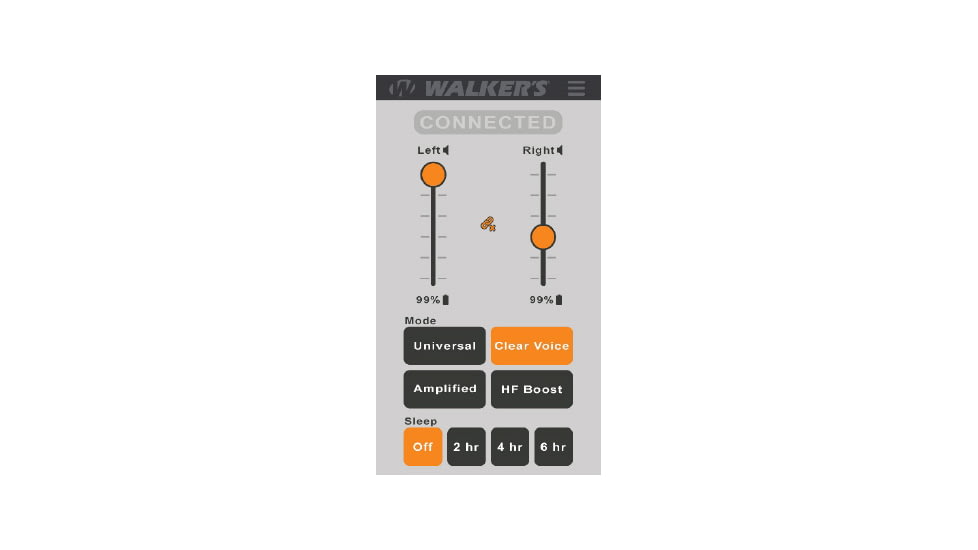 Walkers Rechargeable Bluetooth Silencer in The Ear Pair, GWP-SLCR-BT
