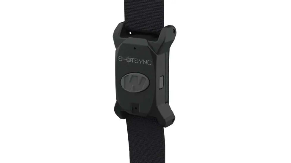 Walkers SHOTSYNC, Wearable Shot Timer, Compatible with Walkers App, Bluetooth, Black