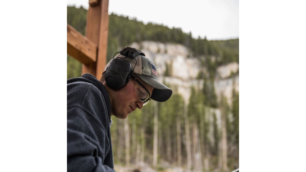 Walkers XCEL 500BT Digital Electronic Bluetooth Ear Muffs, 26 dB NRR, Gray, GWP-XSEM-BT