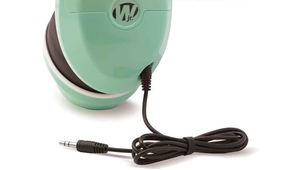 Walkers Youth Active Ear Muff, 22 dB NRR, 2 x AAA, Mint, GWP-YAM-MNT