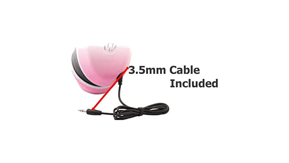 Walkers Youth Active Ear Muff, 22 dB NRR, 2 x AAA, Pink, GWP-YAM-PK