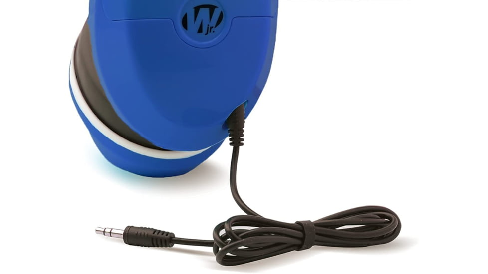 Walkers Youth Active Ear Muff, 22 dB NRR, 2 x AAA, Royal Blue, GWP-YAM-RY