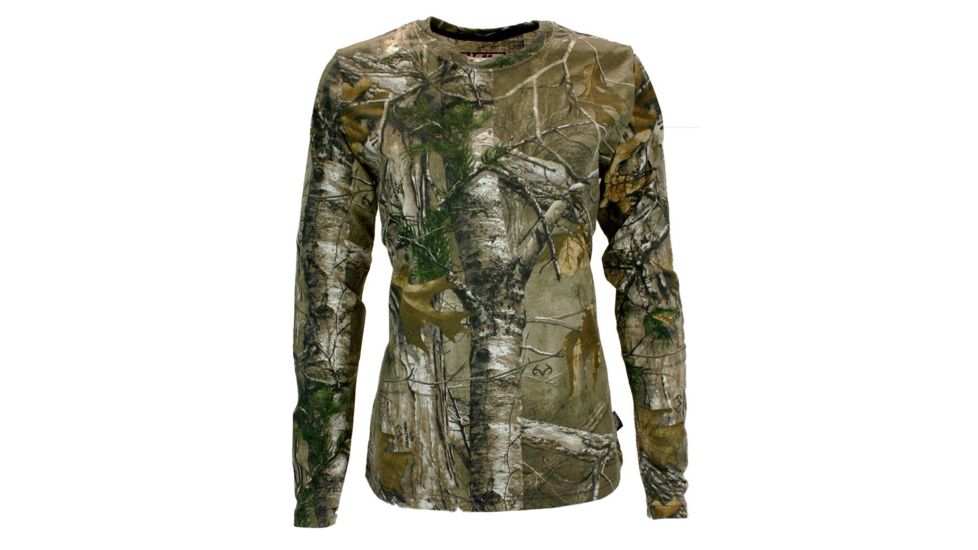 Walls Womens Long Sleeve Shirt, Realtree Xtra Small 56084AX9-SM