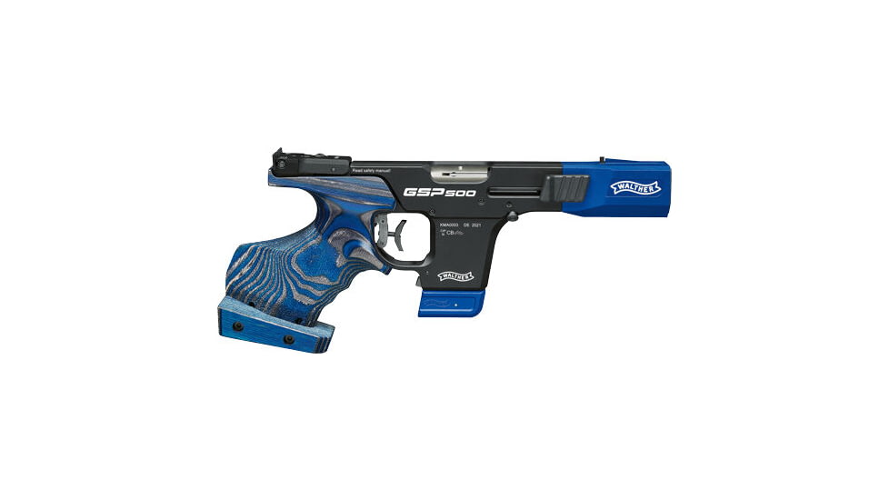 Walther GSP500 22 Expert Right Hand Medium Semi Auto Pistol, 22 Long Rifle, 4.85 in Barrel