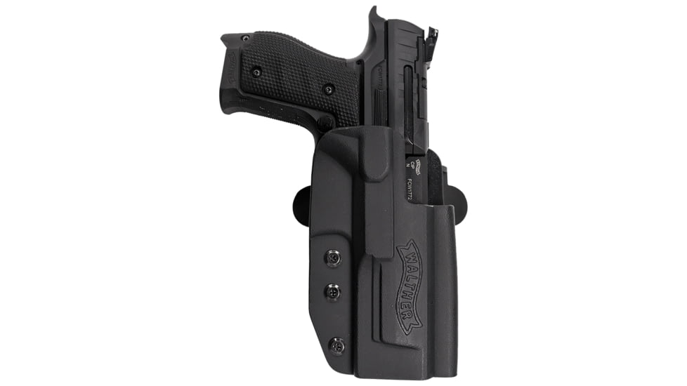 Walther PPQ Kydex OWB Belt Holster, Walther PPQ Q5, Black, 5130217