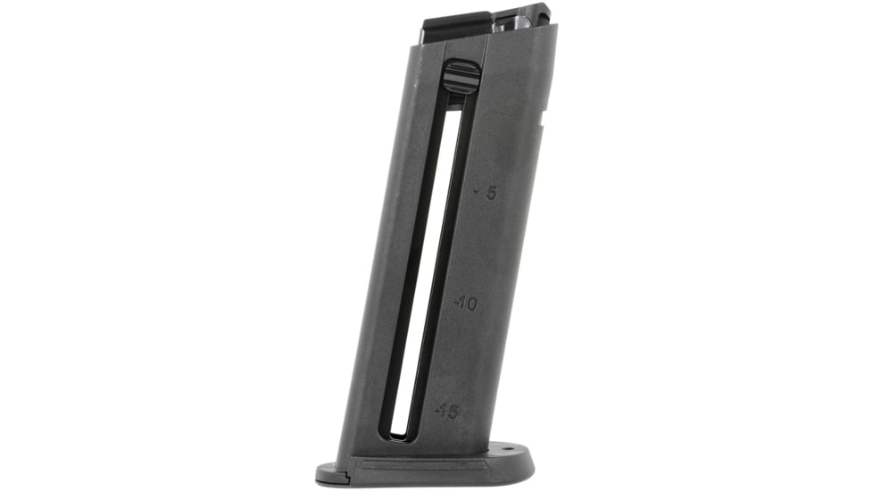 Walther WMP 15 Round .22 WMR Pistol Magazine, Silver, 1 Pack, Stainless Steel, 5226001-15RD