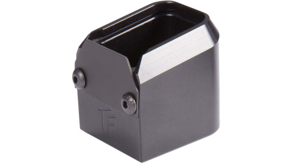 Walther PPQ +6 Competition Magazine Extension Base Pad with Spring, Black, WM3005