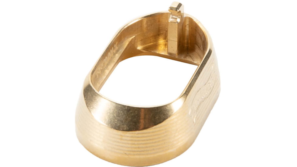 Walther PPQ Flared Aluminum Magwell, Brass, 5132110