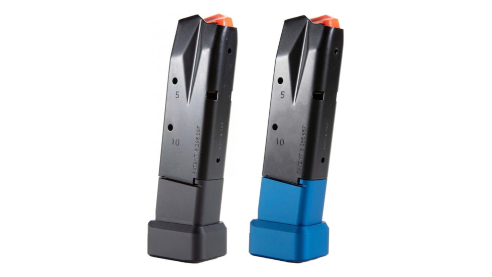 Walther Arms Q-Series Extended Walther PPQ M2 9mm Caliber Magazine, Black, Blue