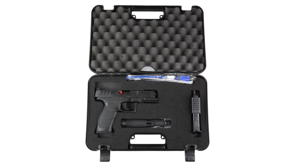 Walther PDP, Striker Fired, Semi-automatic, Polymer Frame Pistol, Full Size, 9MM, 4.5" Barrel, Black, Adjustable Rear Sight, Optics Ready, 10 Rounds, 2 Magazines, California Compliant, 2891514,