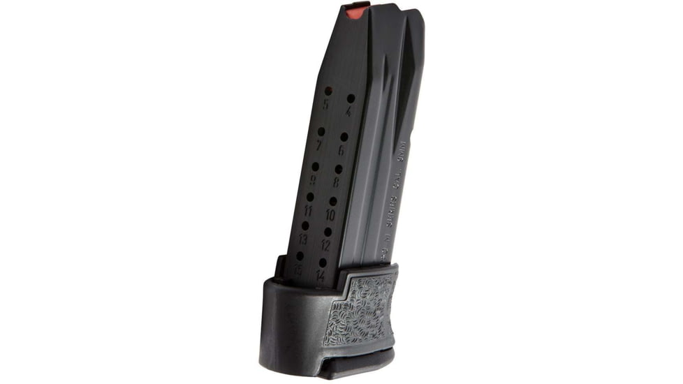 Walther PPQ M2 Sub Compact 9mm 15 Rounds Pistol Magazine, Black, 15, 2829720