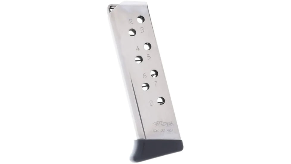 Walther MAG PP &amp; PPK/S 32 ACP FINGER REST 8/RD NICKEL 7FA0E1C1