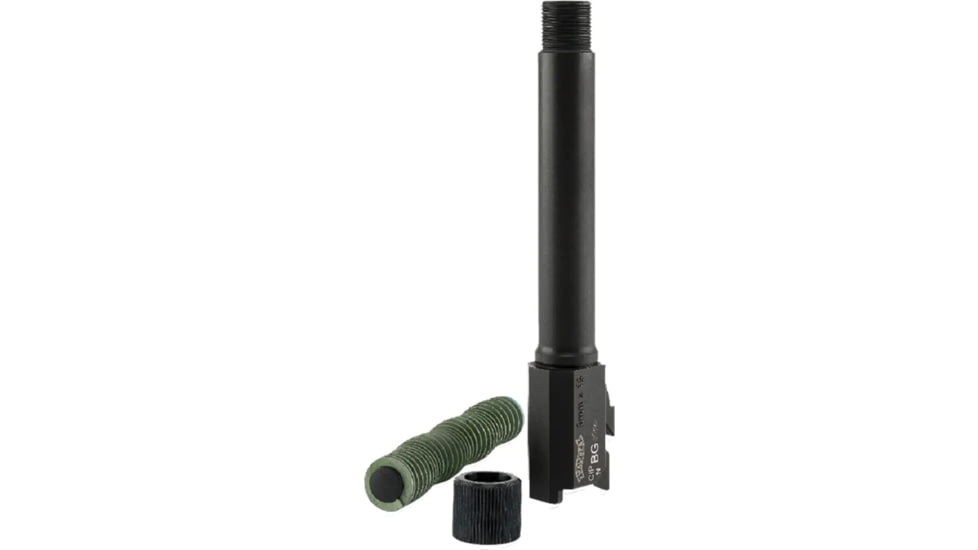 Walther Walther PDP 9mm Luger Threaded Pistol Barrel, 5.1in, 1/2x28,, Black, 2871998
