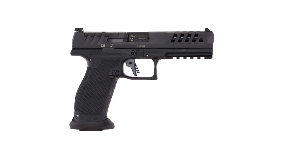 Walther PDP Match Semi Auto Pistol, 9mm Luger, 5 in Barrel