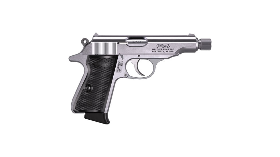 Walther PP SD Semi Auto Pistol, 32 ACP, 3.9 in Barrel