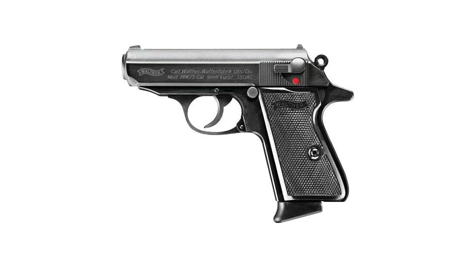 Walther PPK/S FS Semi Auto Pistol, 380 Auto, 3.3 in Barrel