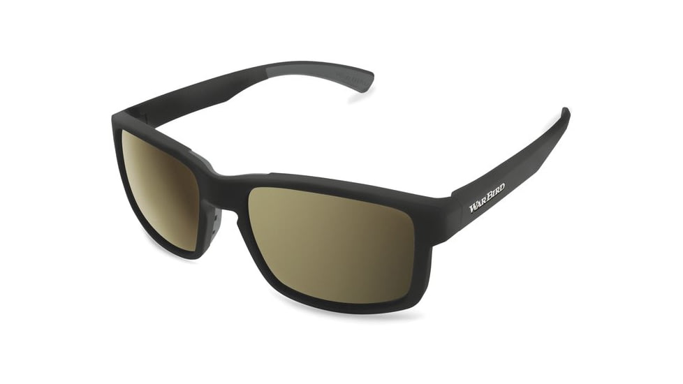 WarBird Easy Day Glasses, Black Frames/Brown Lens, EYEDBKBR