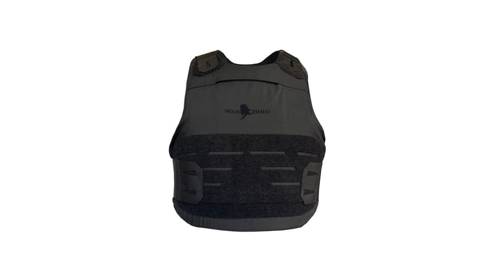 WarBird Ghost Hawk Concealable Armor System with Hoss Level IIIA Ballistics, Black, Medium/Regular, BUSLH3AMRGHB