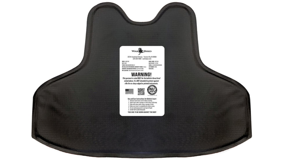 WarBird Ghost Hawk Concealable Armor System with Hoss Level IIIA Ballistics, Navy, Large/Regular, BUSLH3ALRGHN