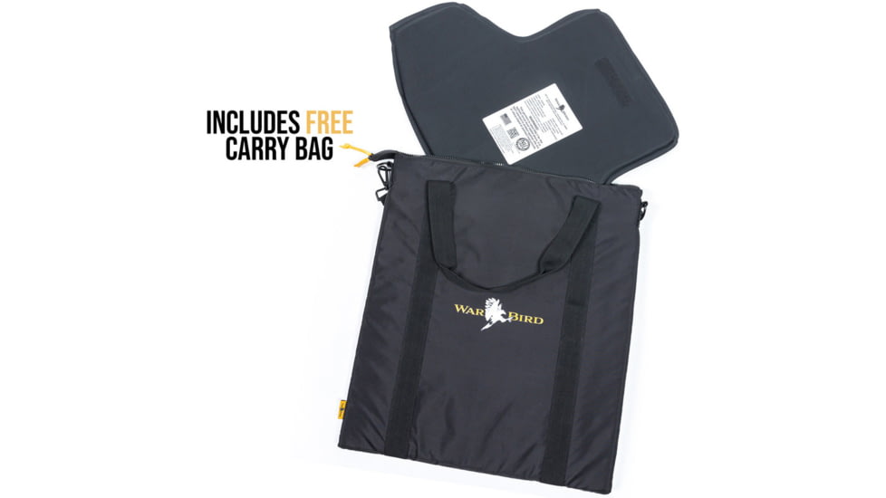 WarBird Ghost Hawk Concealable Armor System with Hoss Level IIIA Ballistics, Navy, Large/Regular, BUSLH3ALRGHN