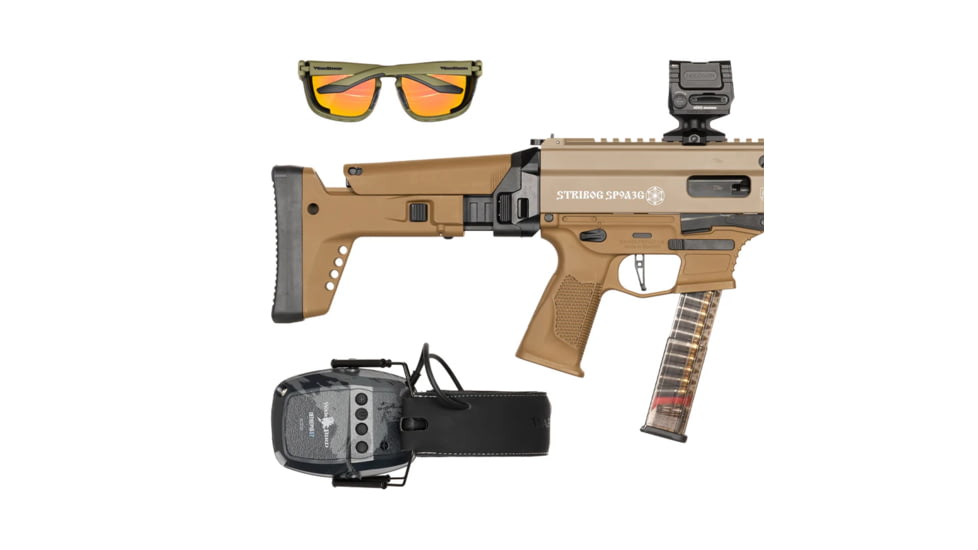 WarBird Intrepid BT-Bluetooth Rechargeable 23dB Earmuffs with Gel Ear Seals, Black, EAINBT