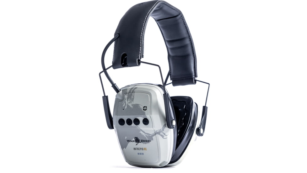 WarBird Intrepid RC-Rechargeable 23dB Earmuffs with Gel Ear Seals