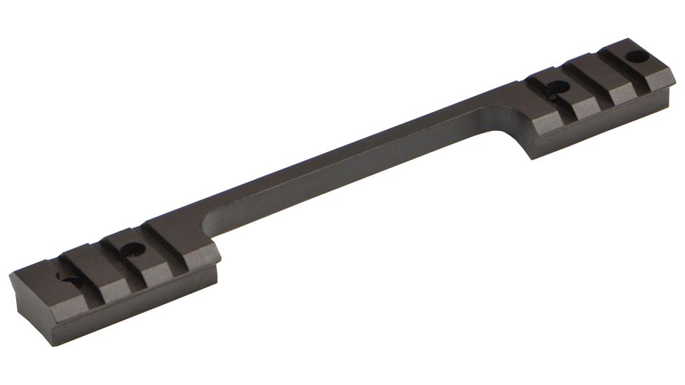 Warne 1-Piece Weaver-Style Steel Base for Weatherby Vanguard Long Action, Matte Black