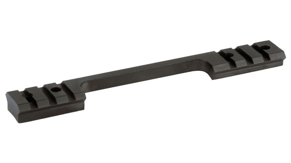 Warne 1-Piece Weaver Steel Base for Weatherby Vanguard Short Action, Matte Black