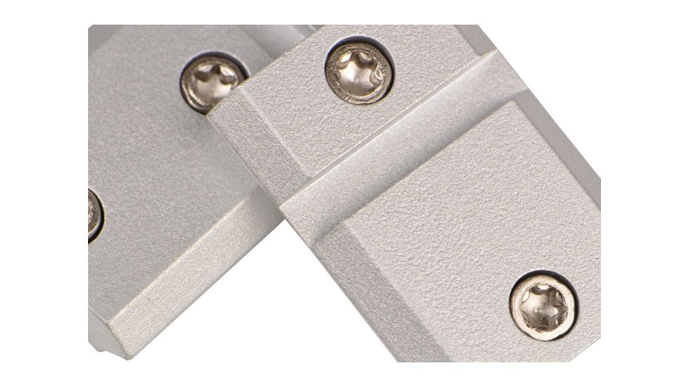 Warne 1-Piece Weaver-Style Steel Base for Weatherby Vanguard Short Action, Silver