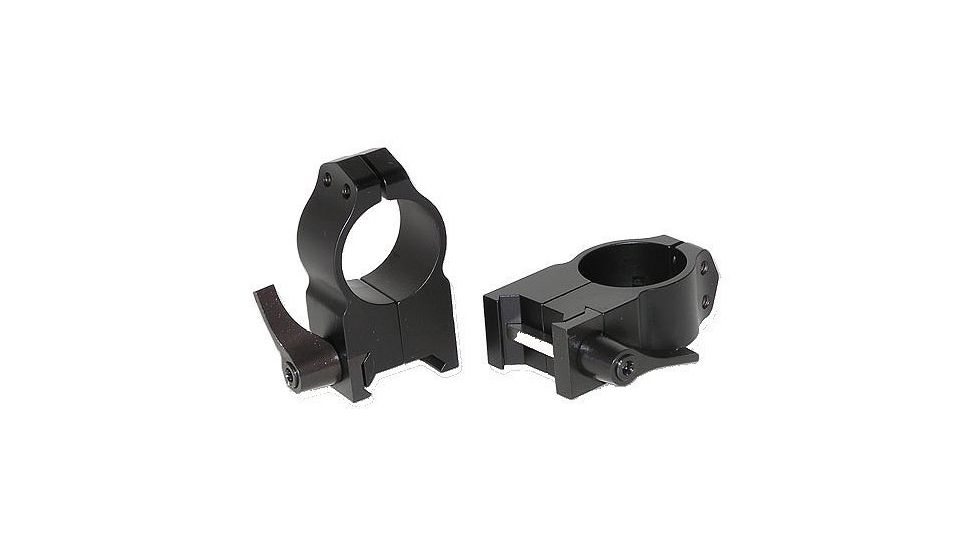 Warne 1" Extra High Matte Quick Detach Rings 203LS