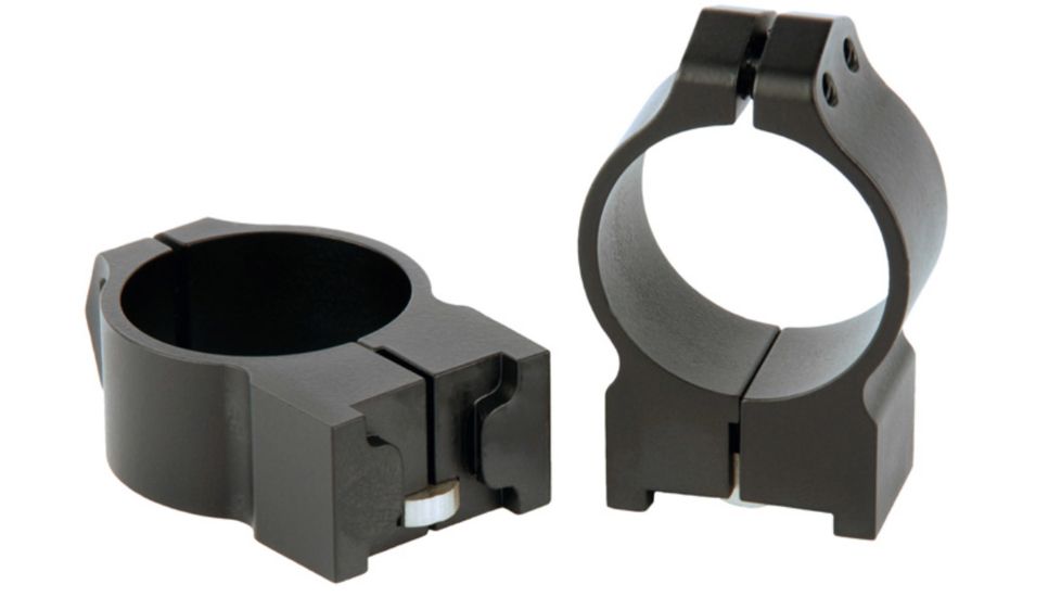 Warne Maxima Steel Rings, 30mm, Ruger #1, MINI 14-30 Grooved Receiver, PA, Medium - Matte 14RM