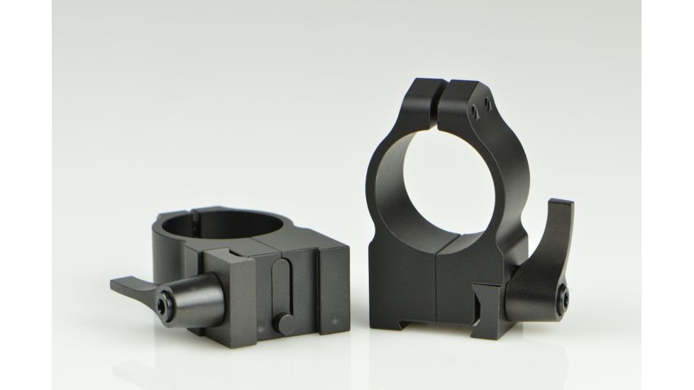 Warne Maxima Steel Rings, 1in, Tikka Grooved Receiver, QD, High - Matte 2TLM