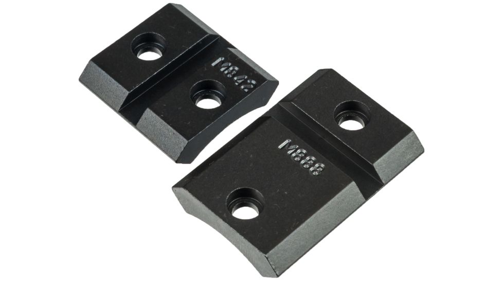 Warne Maxima 2 Pc Steel Base for Cooper 21, 36, 38 &amp; 57 - Matte M888/842M