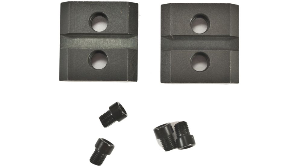 Warne Maxima 2 Pc Steel Base for Steyr Mannlicher M &amp; MS - Matte Finish M810/810M