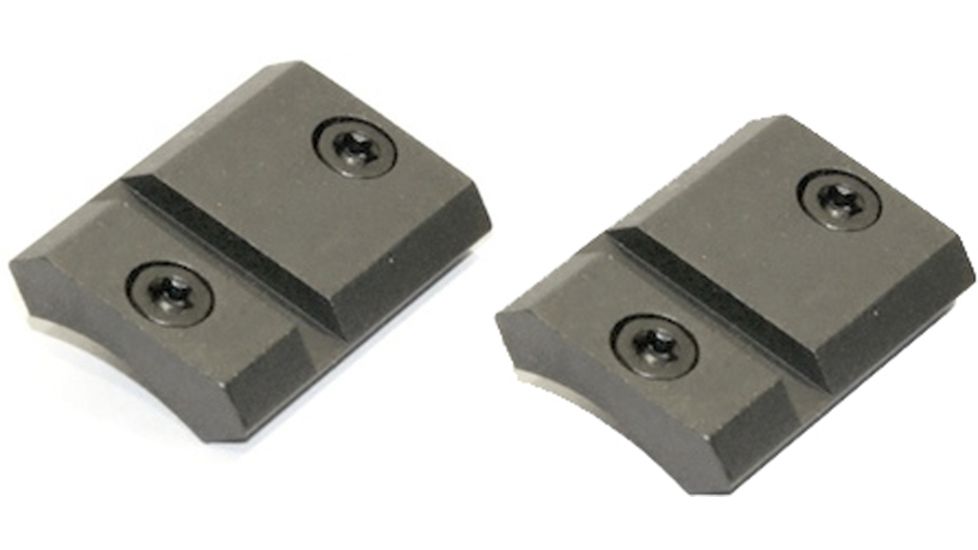 Warne 2-Piece Steel Base for Mossberg ATR, 4X4, Matte Black - M902-877M