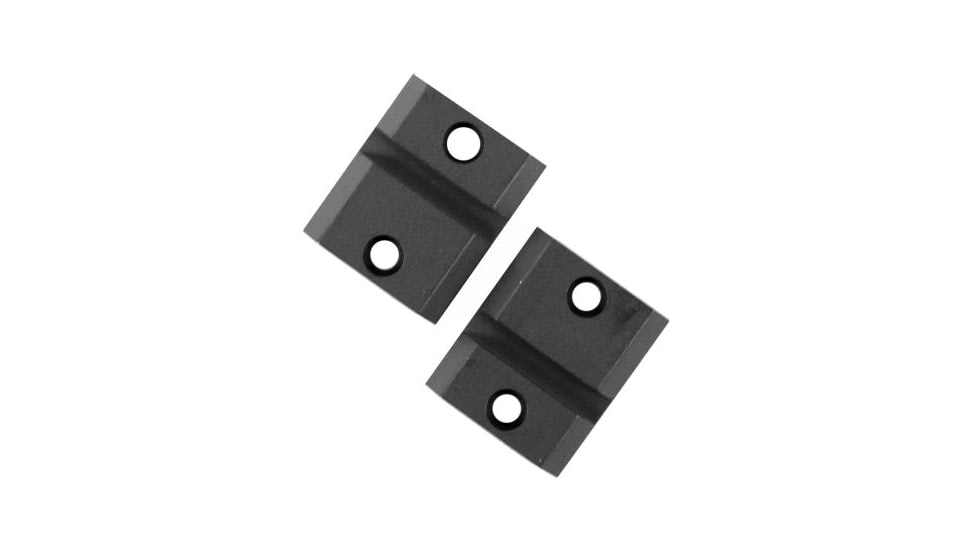 Warne 2-Piece Steel Base for Remington 504, 547, Gloss Black